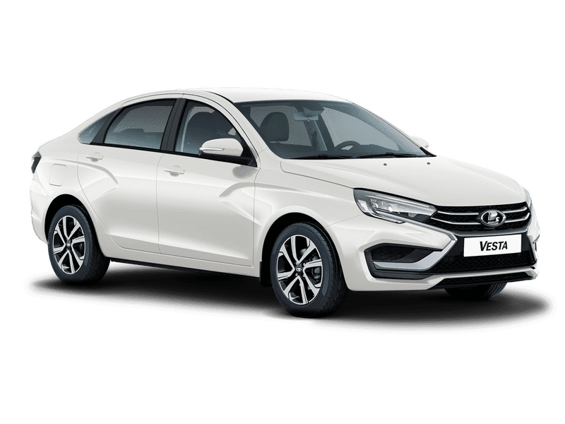 Lada Vesta Седан - Белый «Ледниковый» (221)